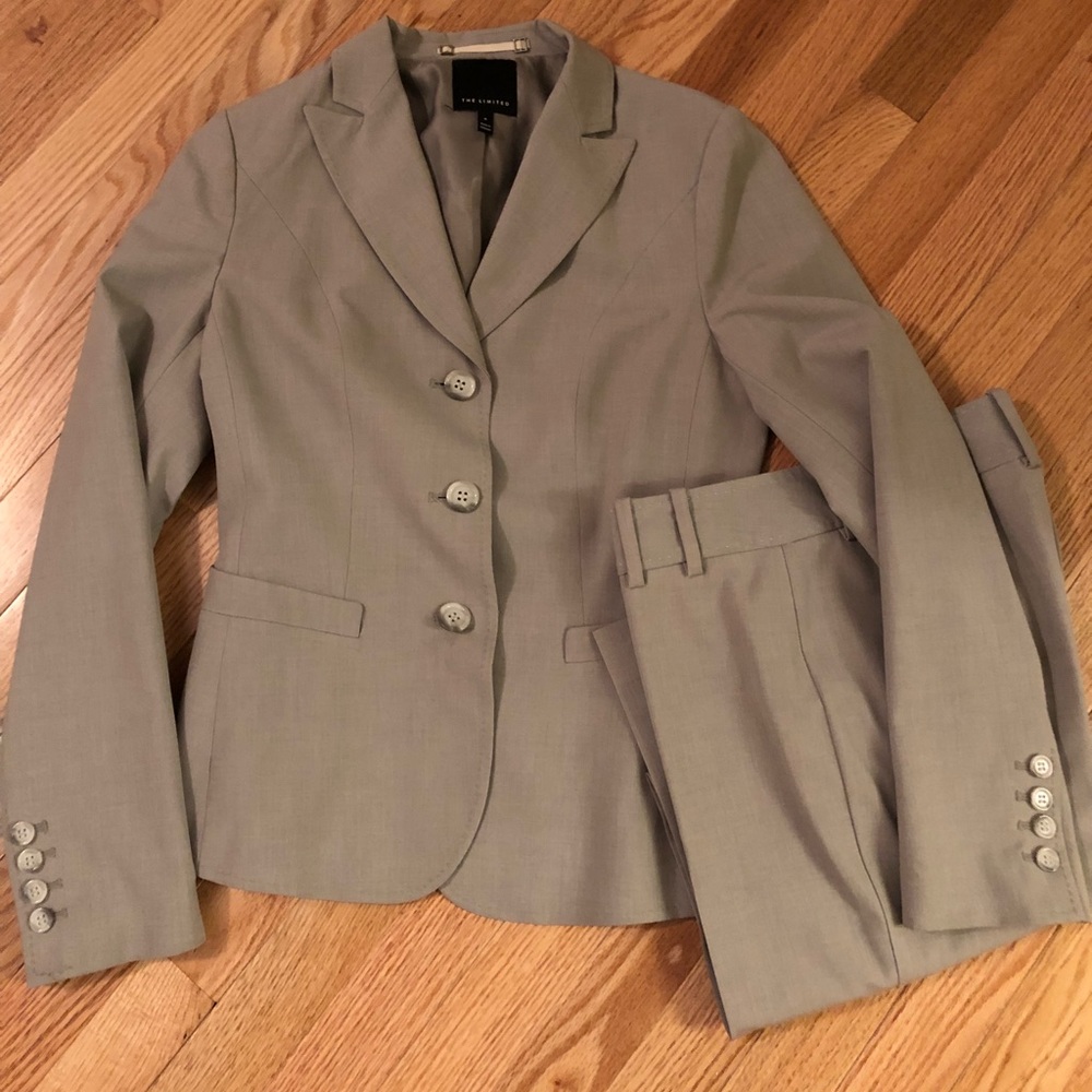 The Limited Grey Suit